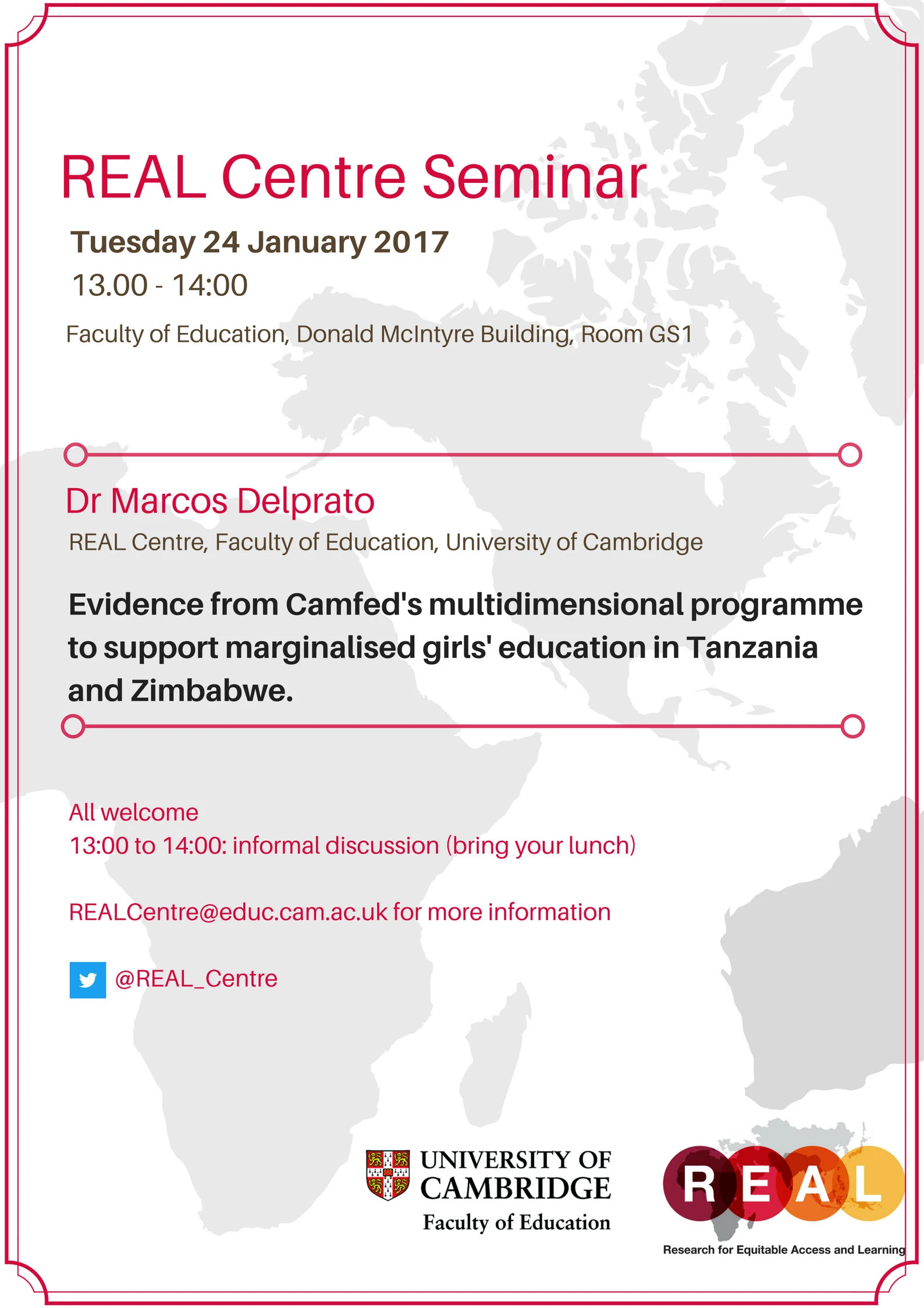 Evidence from Camfed's multidimensional programme to support marginalised girls' education in Tanzania and Zimbabwe logo