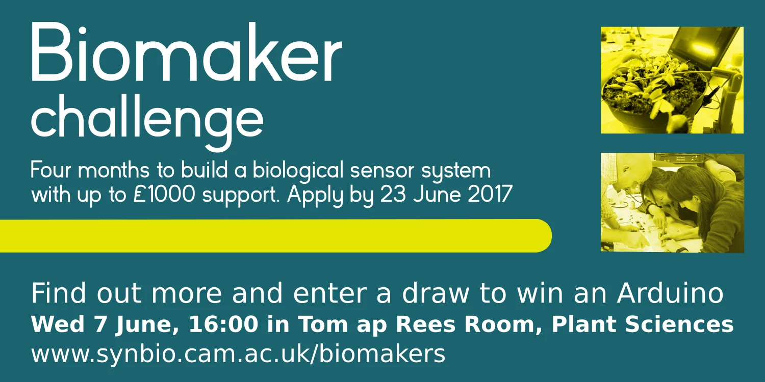 The Biomaker Challenge: an introduction for biologists logo