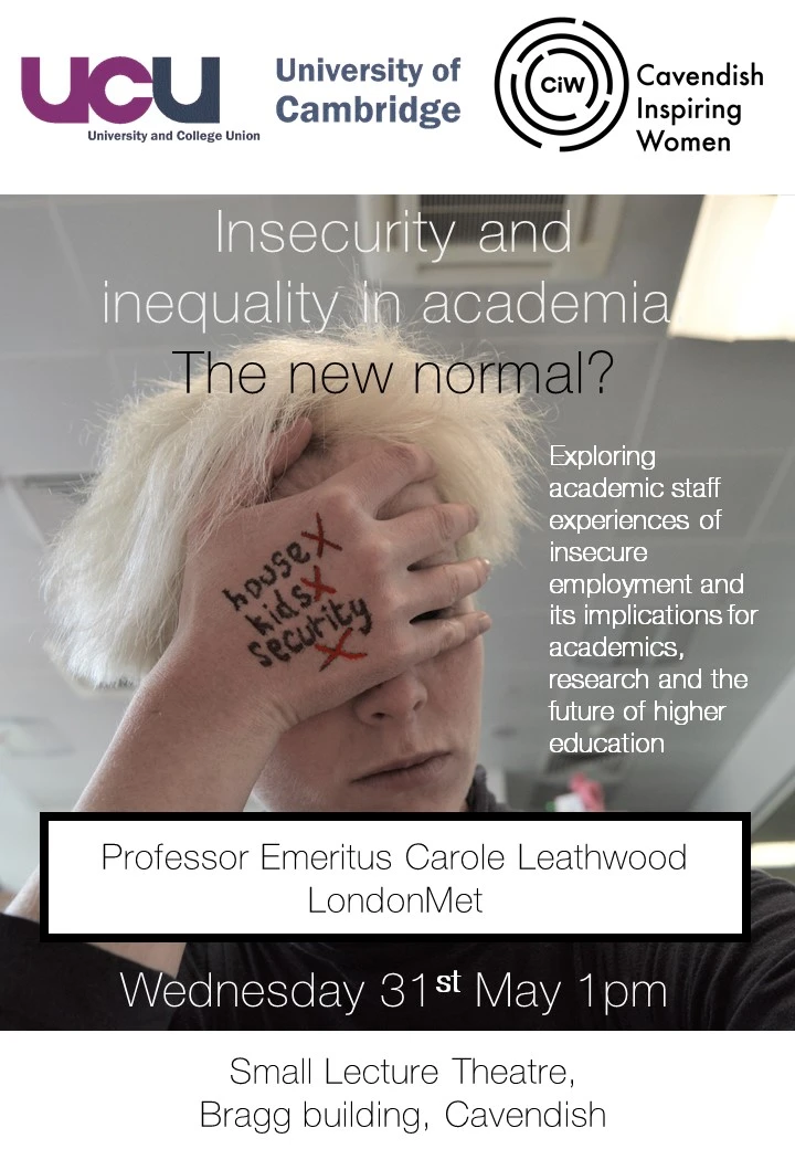 Insecurity &amp; Inequality in Academia: The New Normal? logo