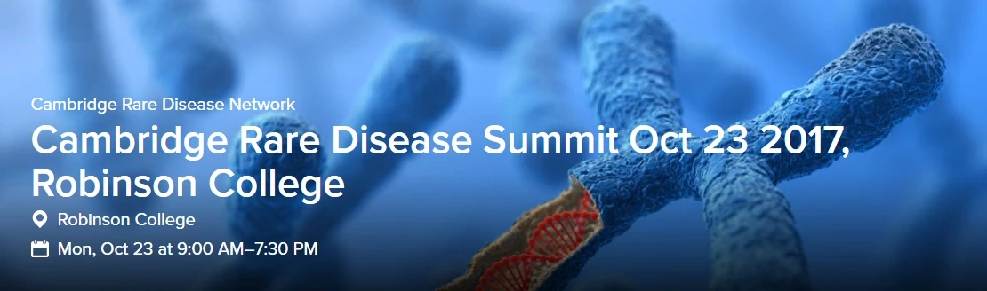 Cambridge Rare Disease Summit 2017 logo