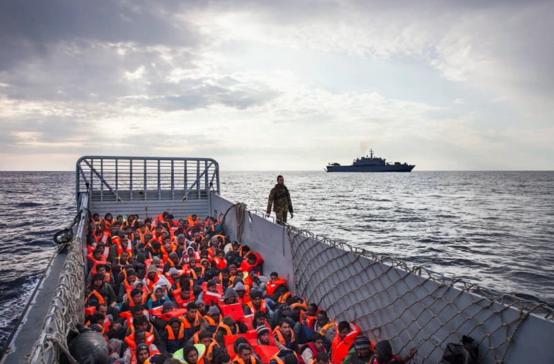 Humanitarianism at Sea: the politics of search and rescue in the central mediterranean logo