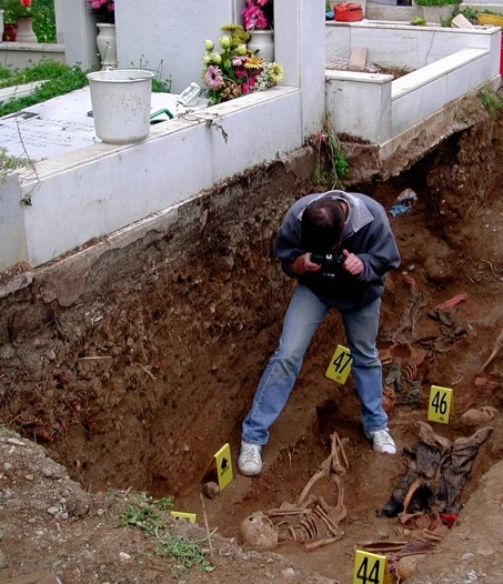 Anthropology, mass graves and the politics of the dead logo