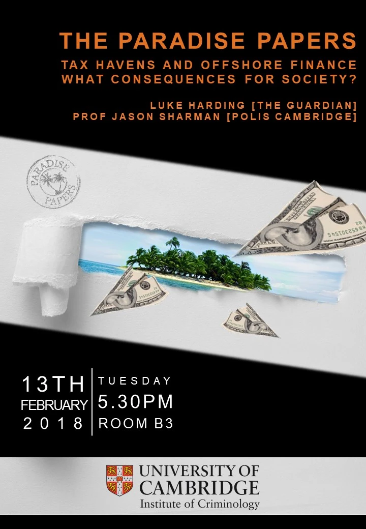 The Paradise Papers: Tax havens and offshore financing - what are the consequences for the society? logo