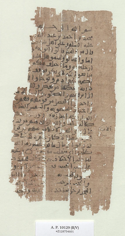 Dr Ursula Bsees: Scholars at the periphery: Text production and the transmission of knowledge in Early Islamic Egypt (7th-10th centuries) logo