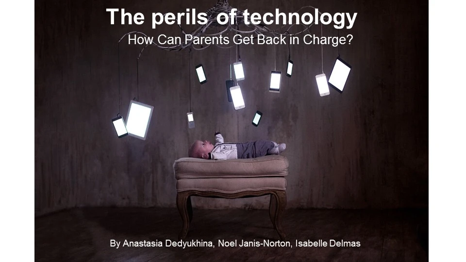 The Perils of Technology: How Can Parents Get Back in Charge? in Cambridge logo