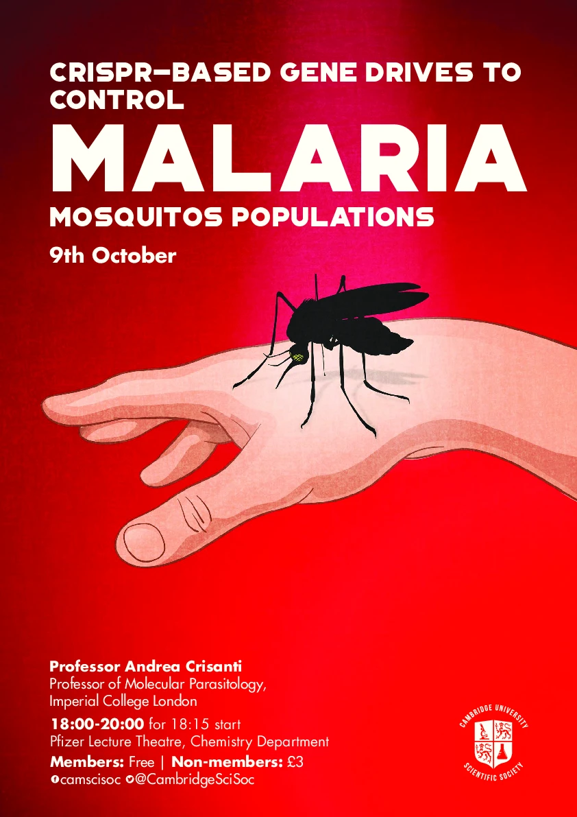 CRISPR based gene drive approaches for population control of malaria mosquitoes logo
