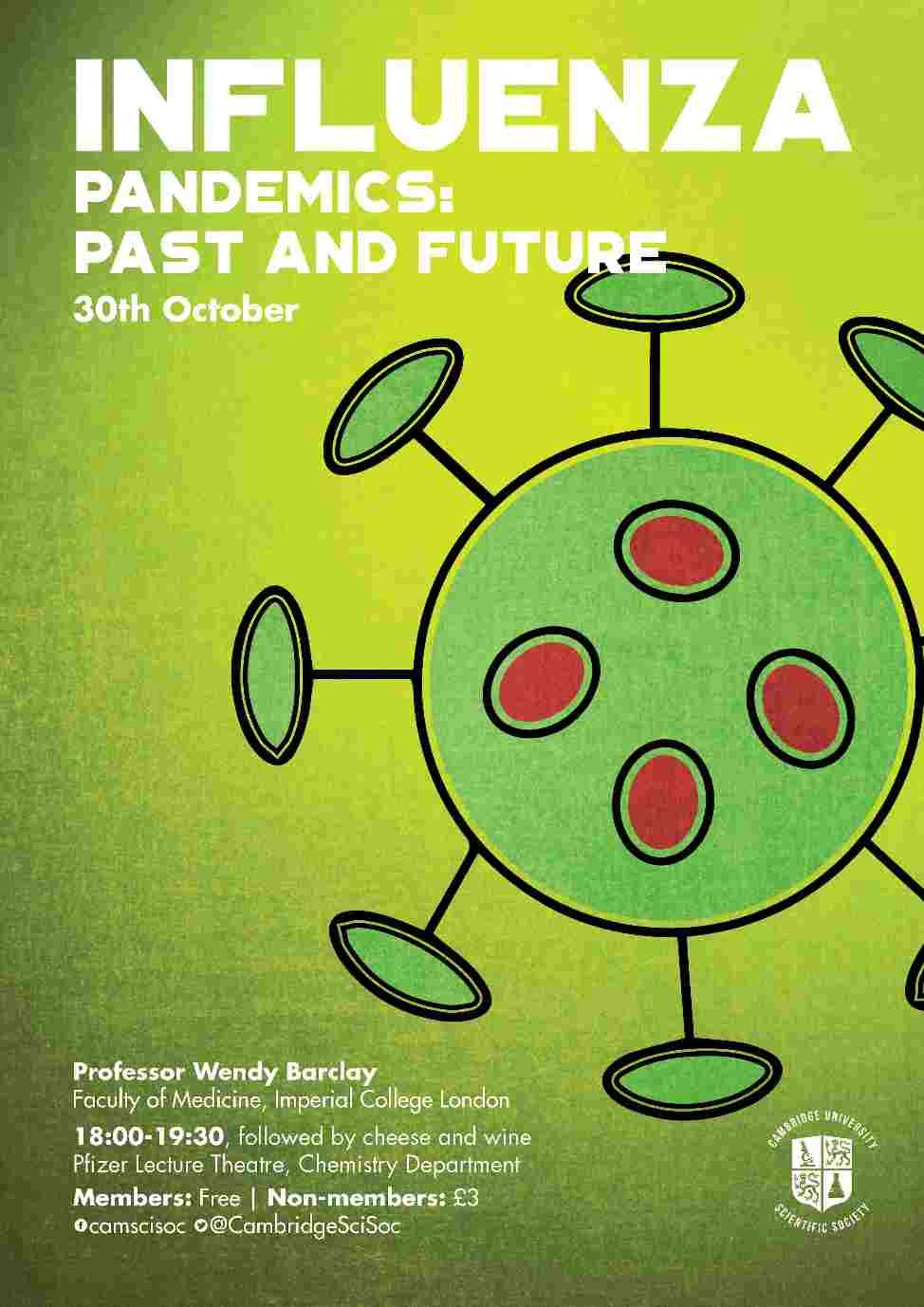 Influenza pandemics: past and future logo