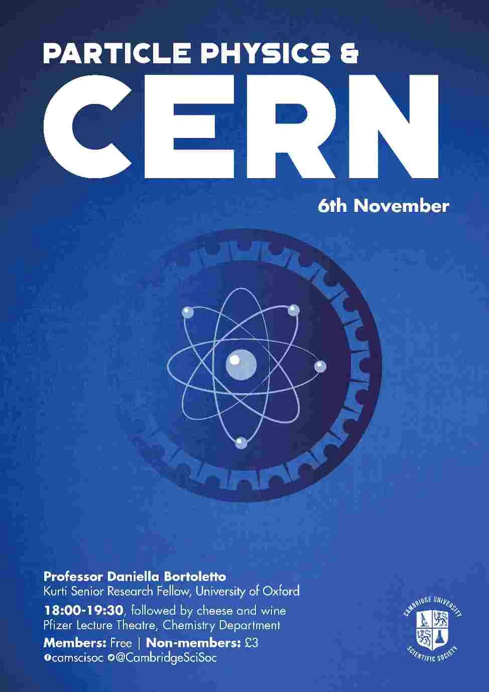 Particle Physics &amp; CERN logo