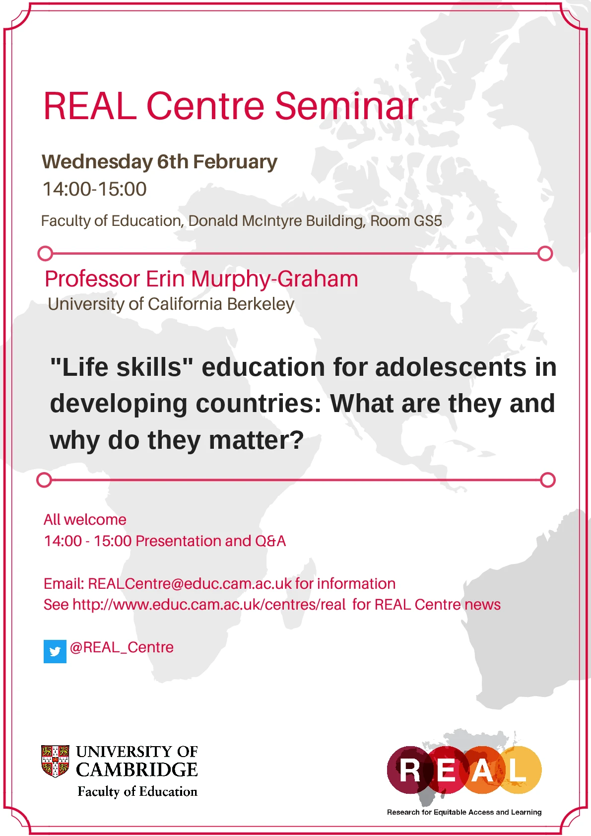 "Life skills" education for adolescents in developing countries: What are they and why do they matter? logo