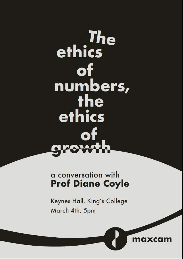 The ethics of numbers, the ethics of growth logo