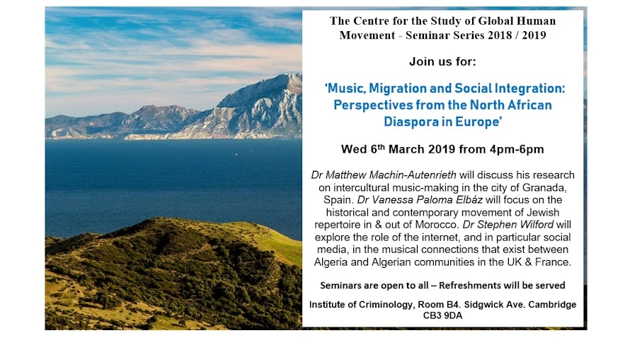 Music, Migration and Social Integration: Perspectives from the North African Diaspora in Europe  logo