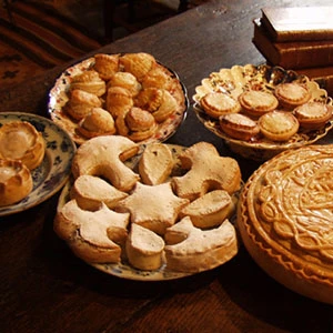 The food of Christmas past logo