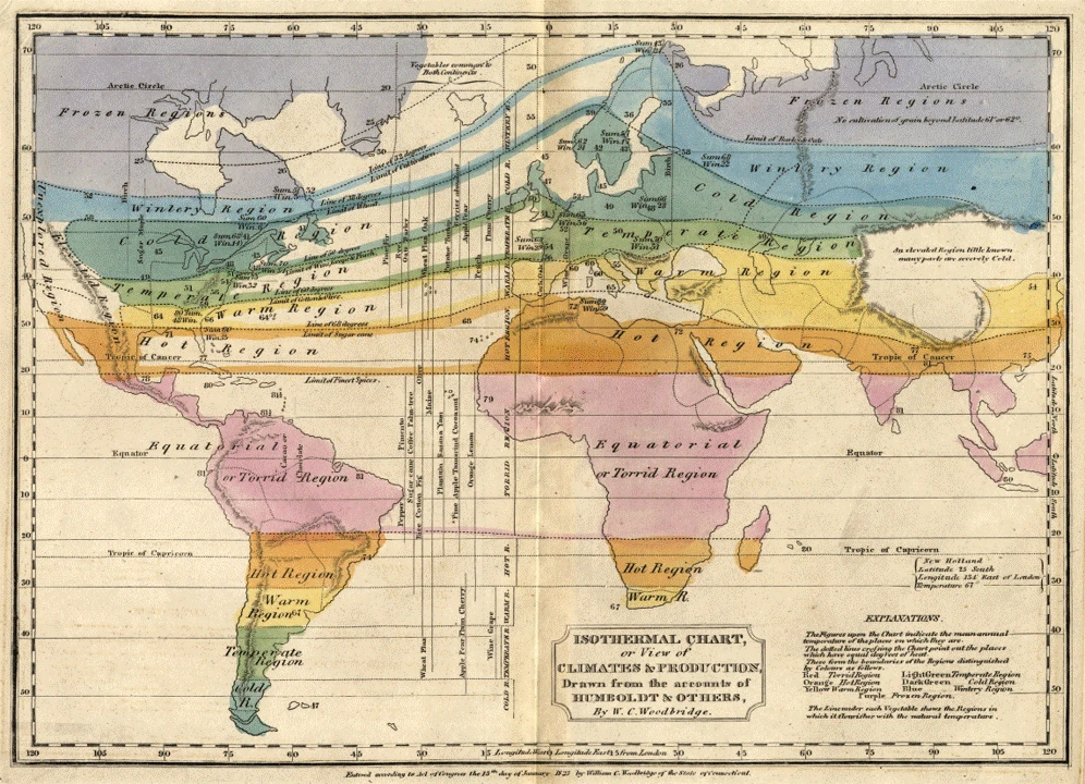 Cartographic Lines as Travel Pathways of Climate Knowledge: Alexander von Humboldt's Climate Map logo