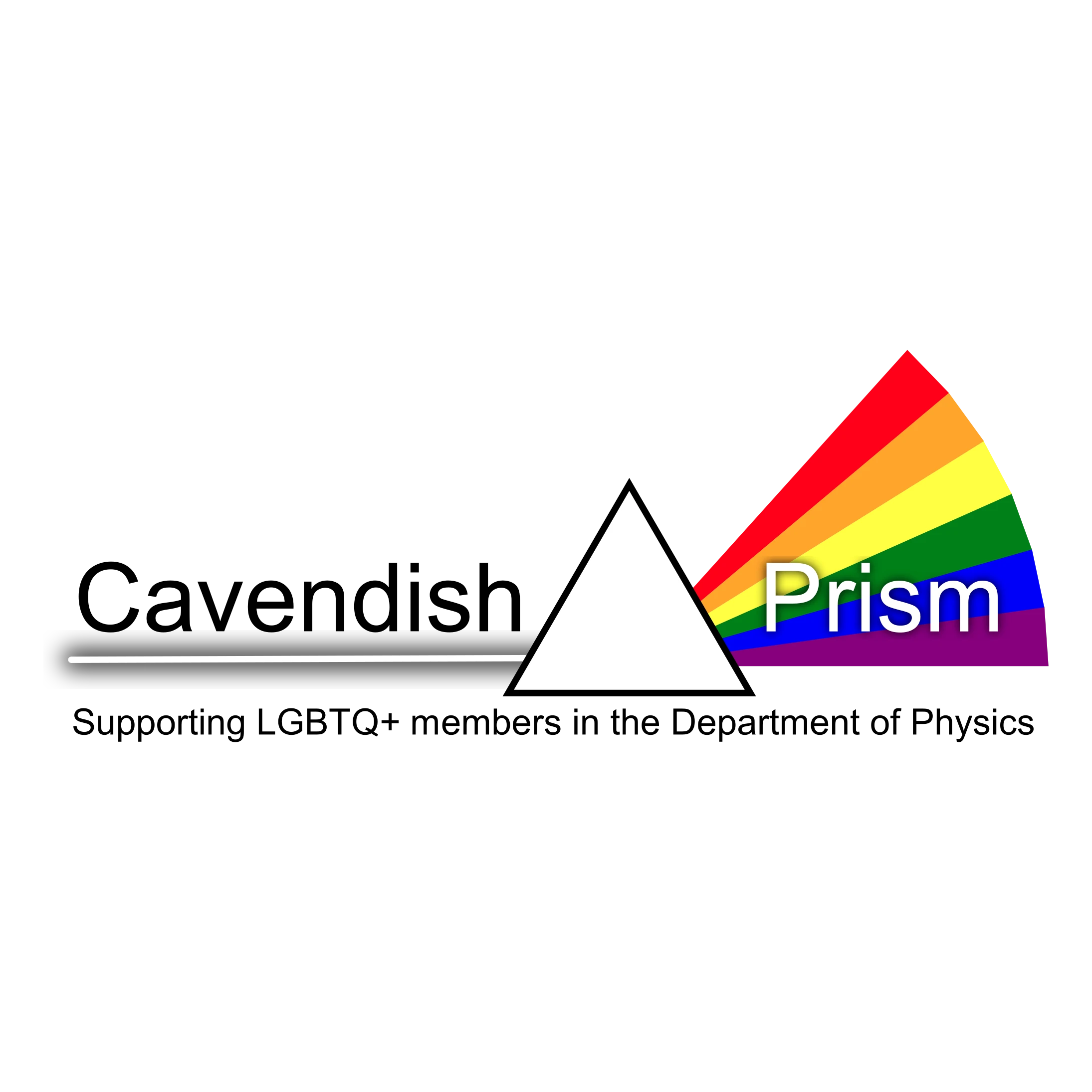 Cavendish Prism launch event - 'Exploring the workplace for LGBT+ physical scientists' logo