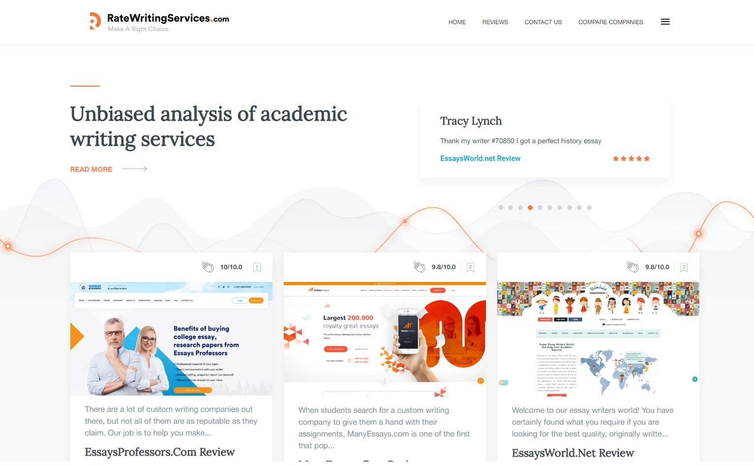 How to Find the Best Rated Writing Services?  logo