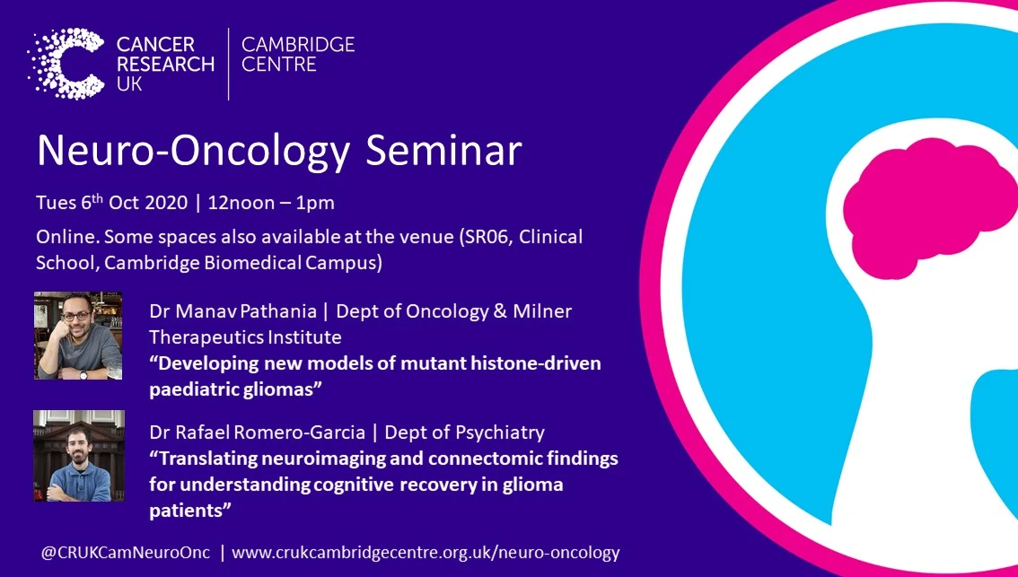 Neuro-oncology Seminar Oct 2020 logo