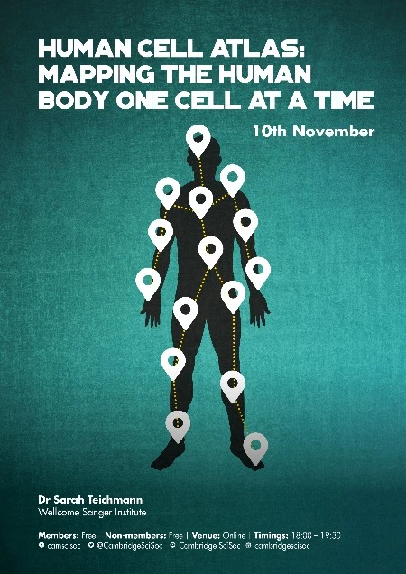 Human Cell Atlas: Mapping the human body one cell at a time logo