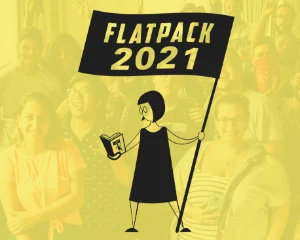 The Upside of Down. An optimists view on creating a democracy and why we need to.  A talk by Peter Macfadyen logo