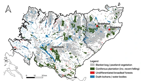 Seeing the woods for the trees: a palaeoecological investigation of native woodlands to inform present and future woodland conservation management strategies in Northern Scotland logo
