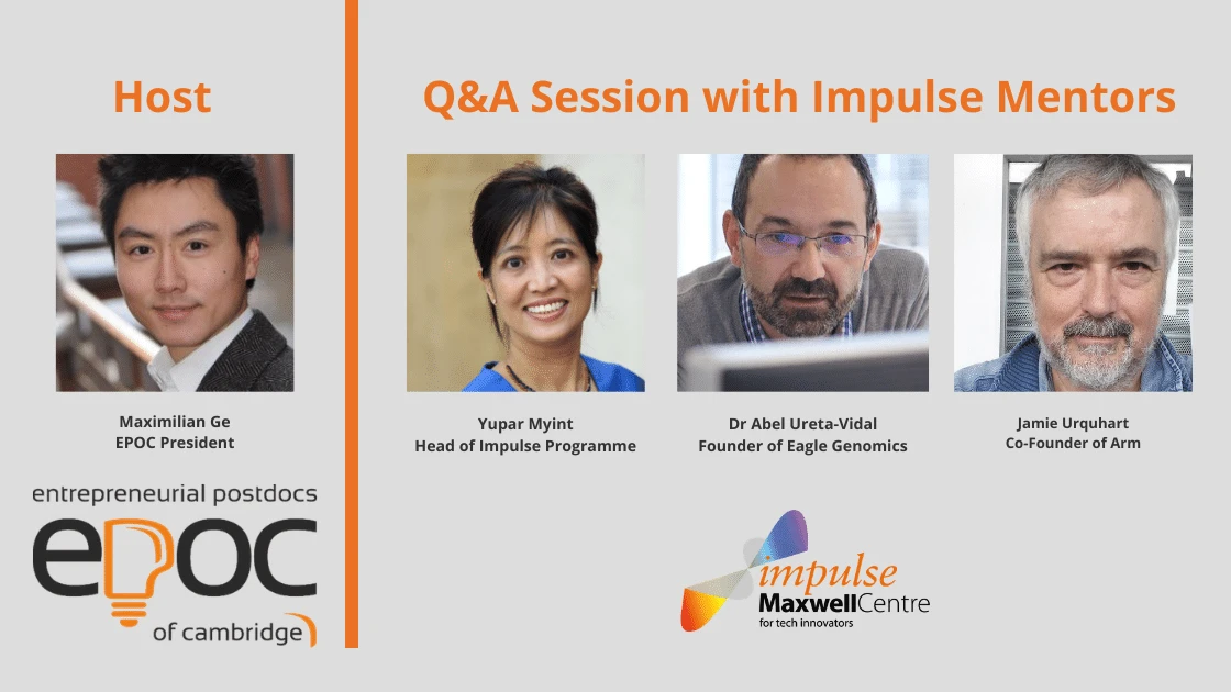 EPOC meets Impulse: Discuss with Impulse mentors when it is the best time to join Impulse logo