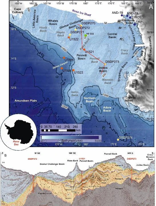 Past ice sheet evolution: West Antarctica during warm climate intervals logo