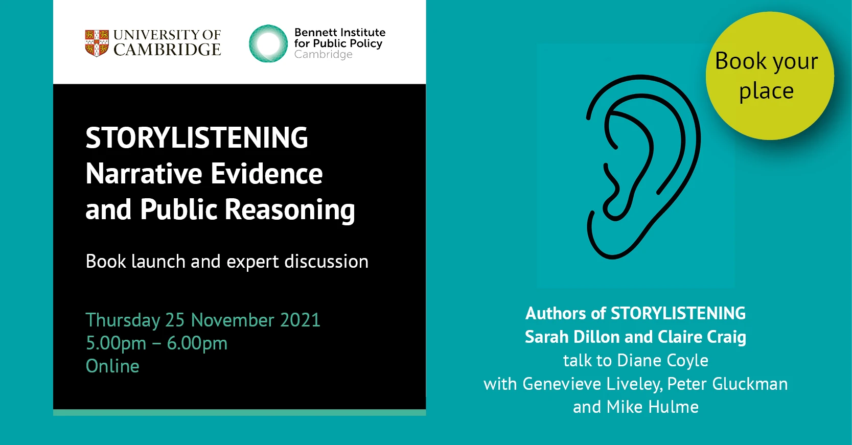 Storylistening: Narrative Evidence and Public Reasoning logo