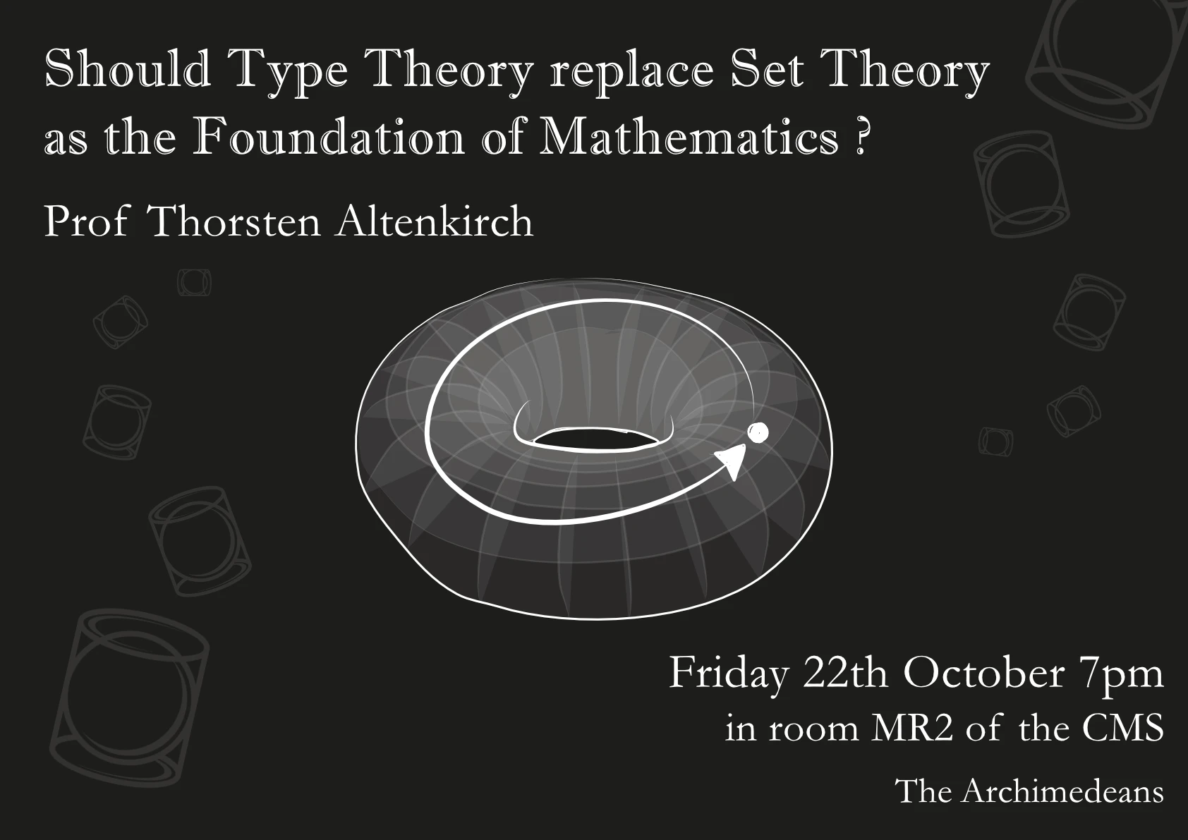 Should Type Theory replace Set Theory as the Foundation of Mathematics ? logo