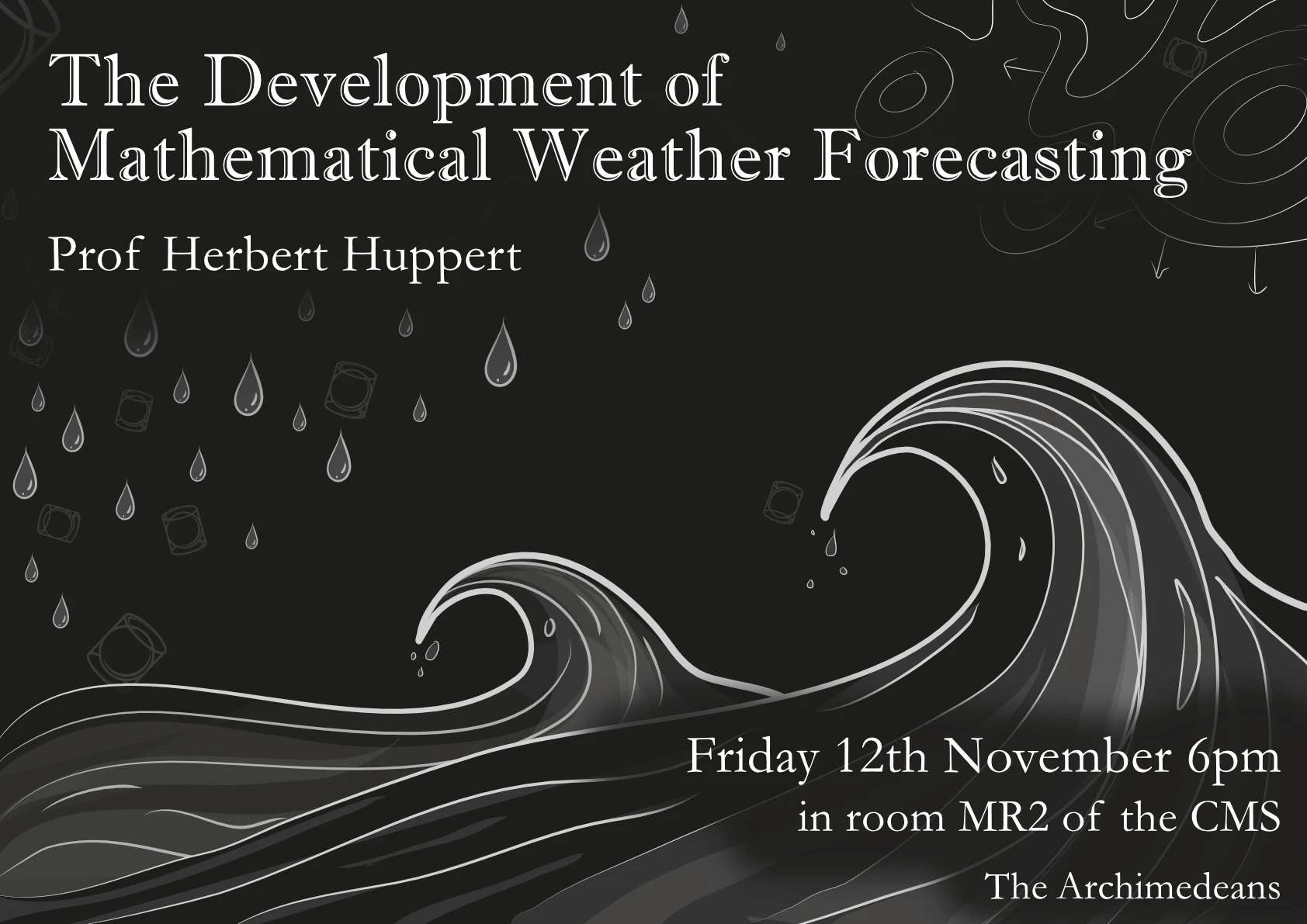 The Development of Mathematical Weather Forecasting logo