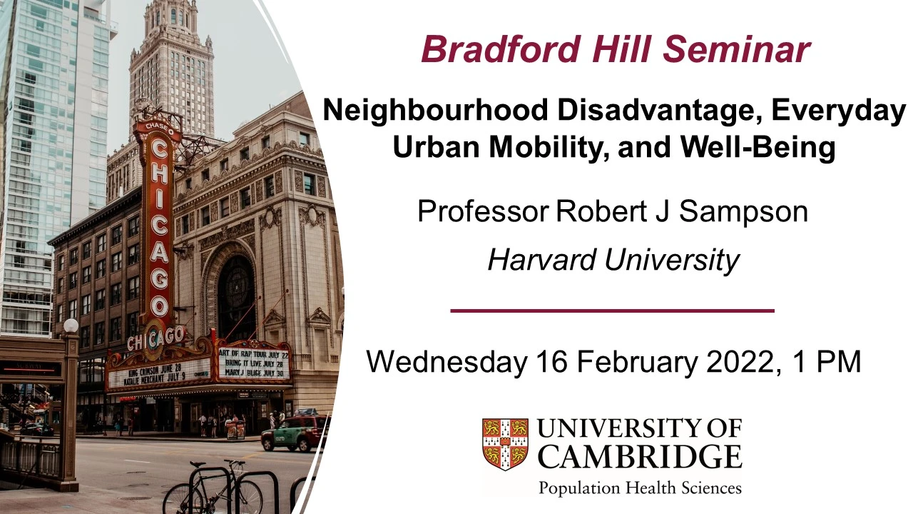 Neighbourhood Disadvantage, Everyday Urban Mobility, and Well-Being logo