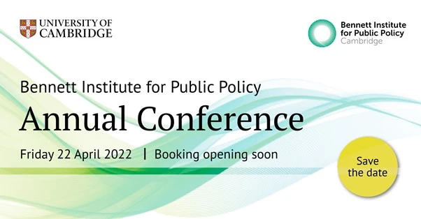Bennett Institute for Public Policy Annual Conference 2022 logo