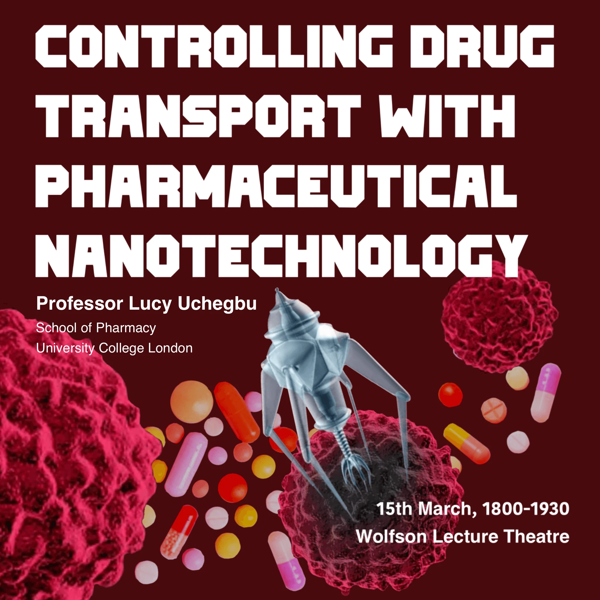 Controlling Drug Transport With Pharmaceutical Nanotechnology  logo