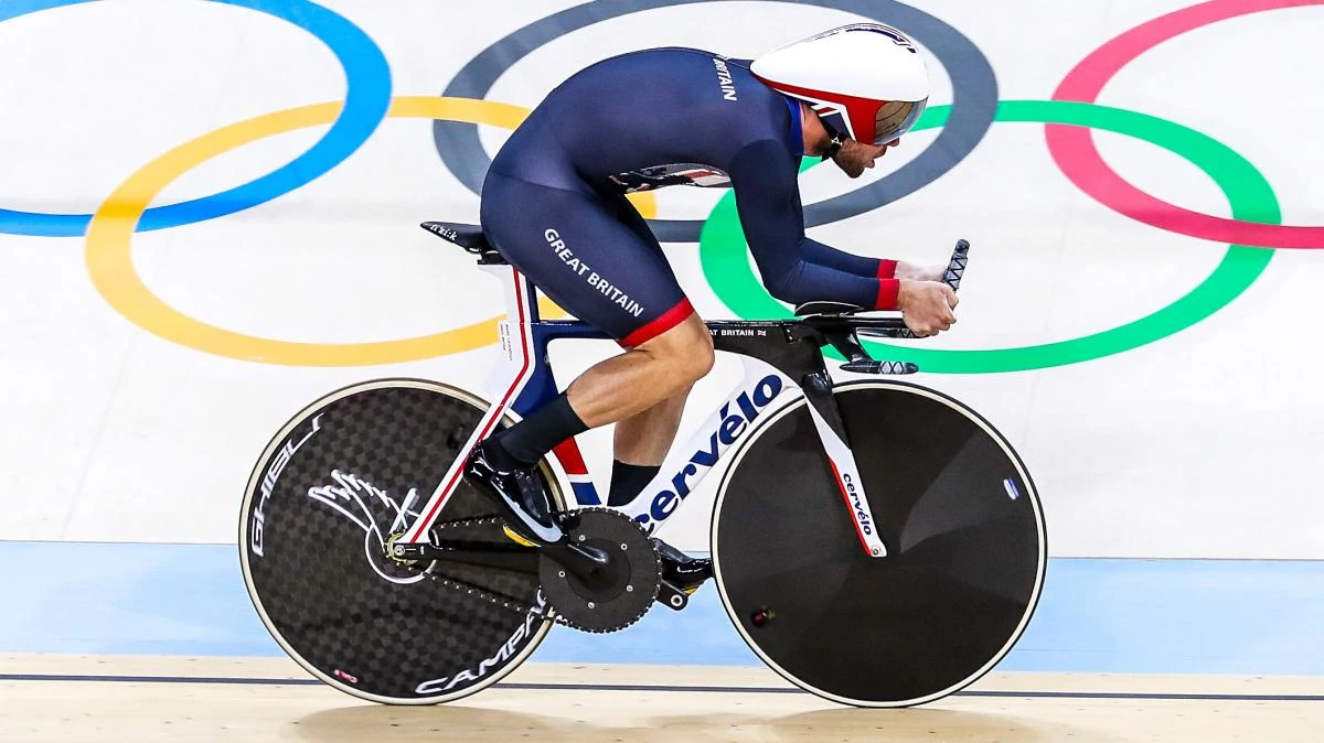 The Tokyo 2020 Track Bicycle - Tony Purnell, British Cycling logo