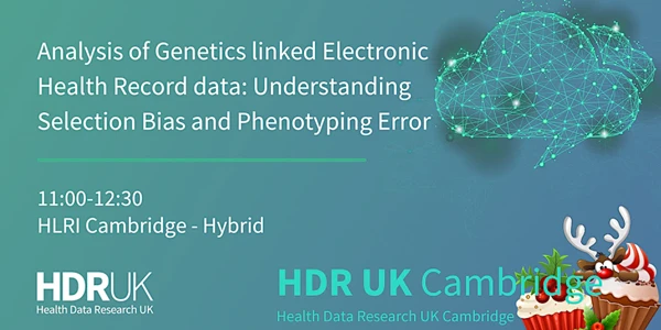 Analysis of Genetics linked EHR data: Understanding Selection Bias and Phenotyping Error logo