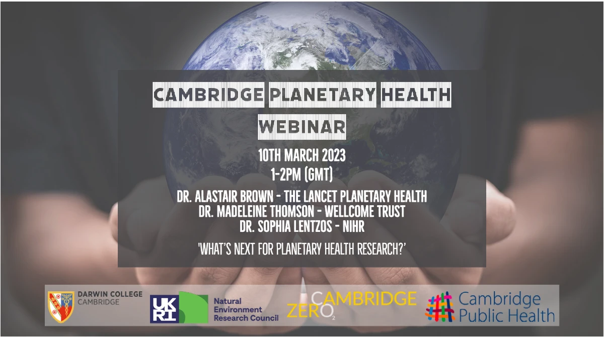 Panel: What's Next for Planetary Health Research? logo