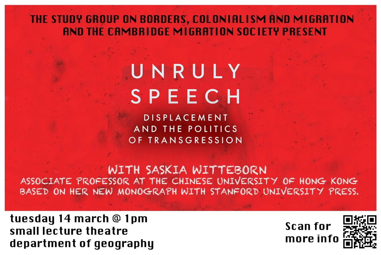 Unruly Speech: Displacement and the Politics of Transgression logo