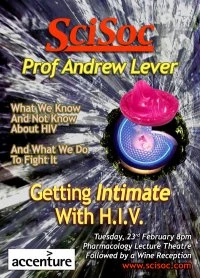 Prof Andrew Lever - Getting Intimate With HIV logo
