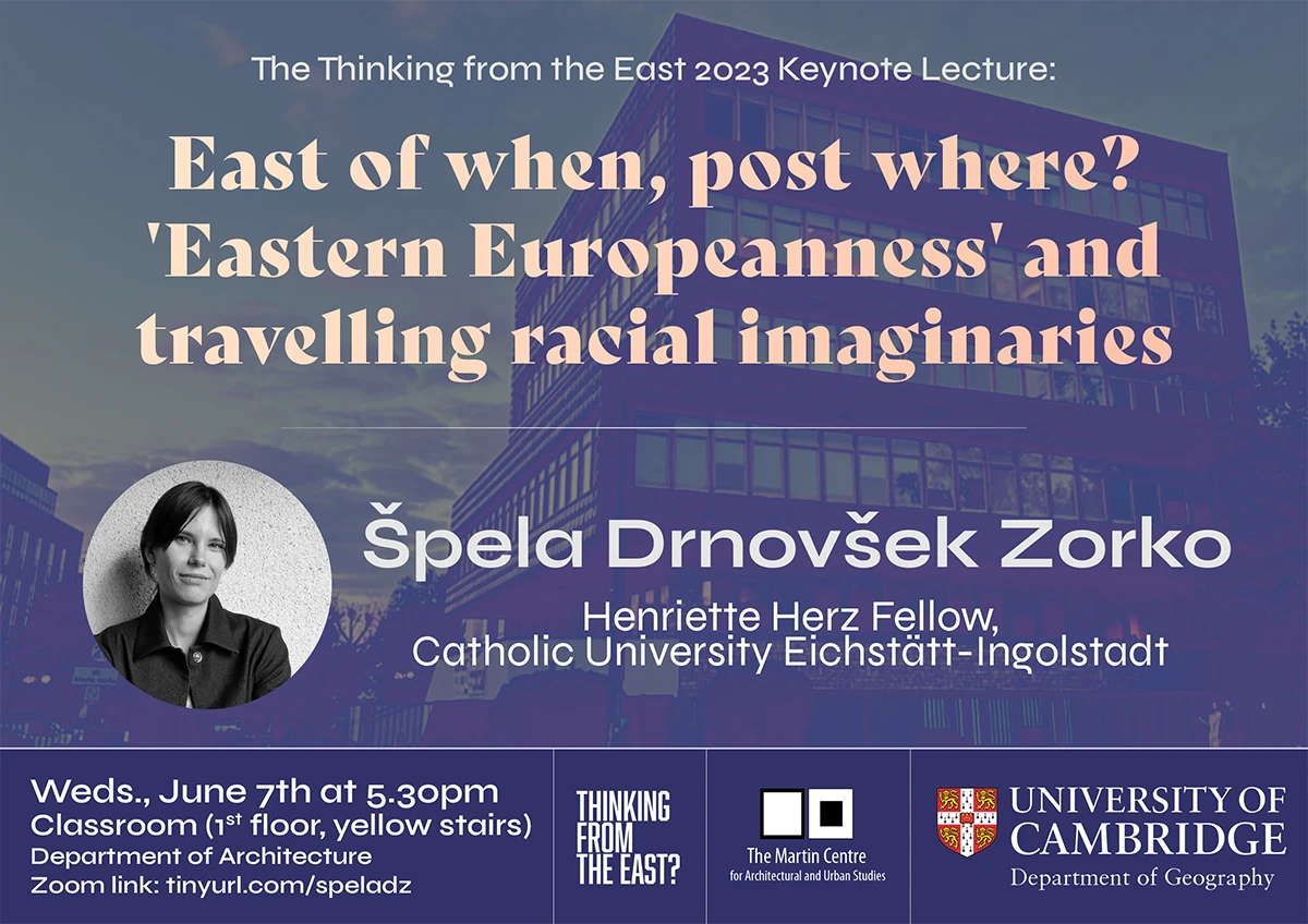 East of when, post where? 'Eastern Europeanness' and travelling racial imaginaries logo