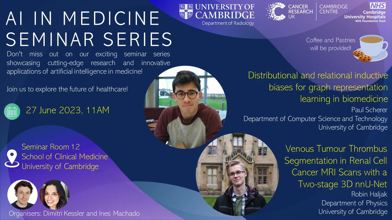 AI in Medicine Seminar Series logo