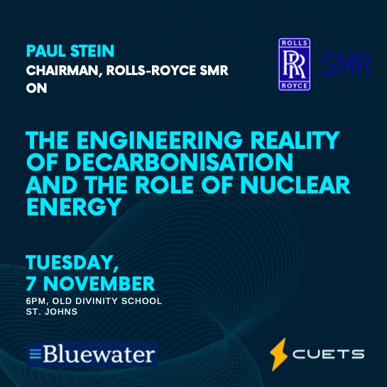 The engineering reality of decarbonisation and the role of nuclear energy logo