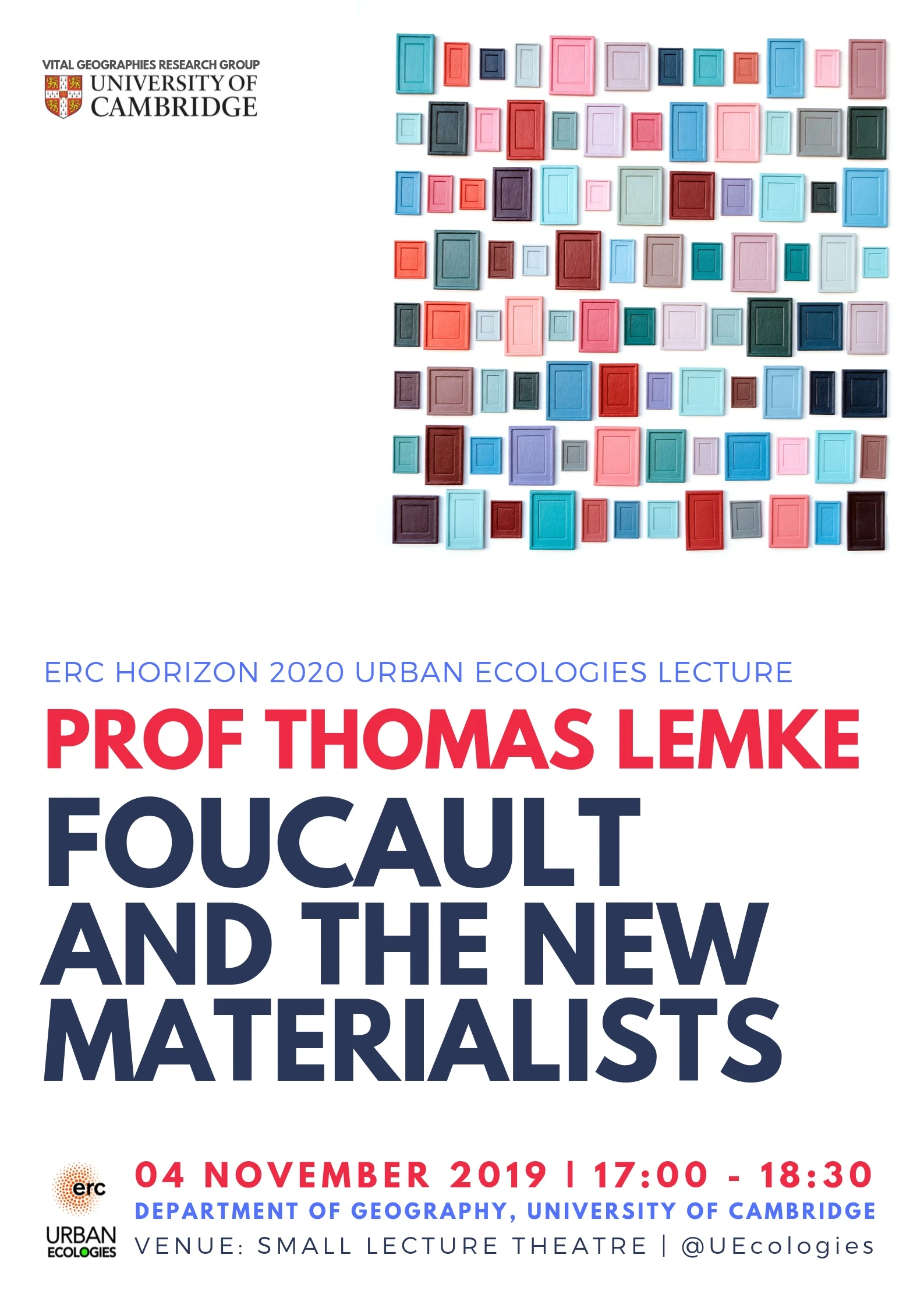 Foucault and the New Materialists logo