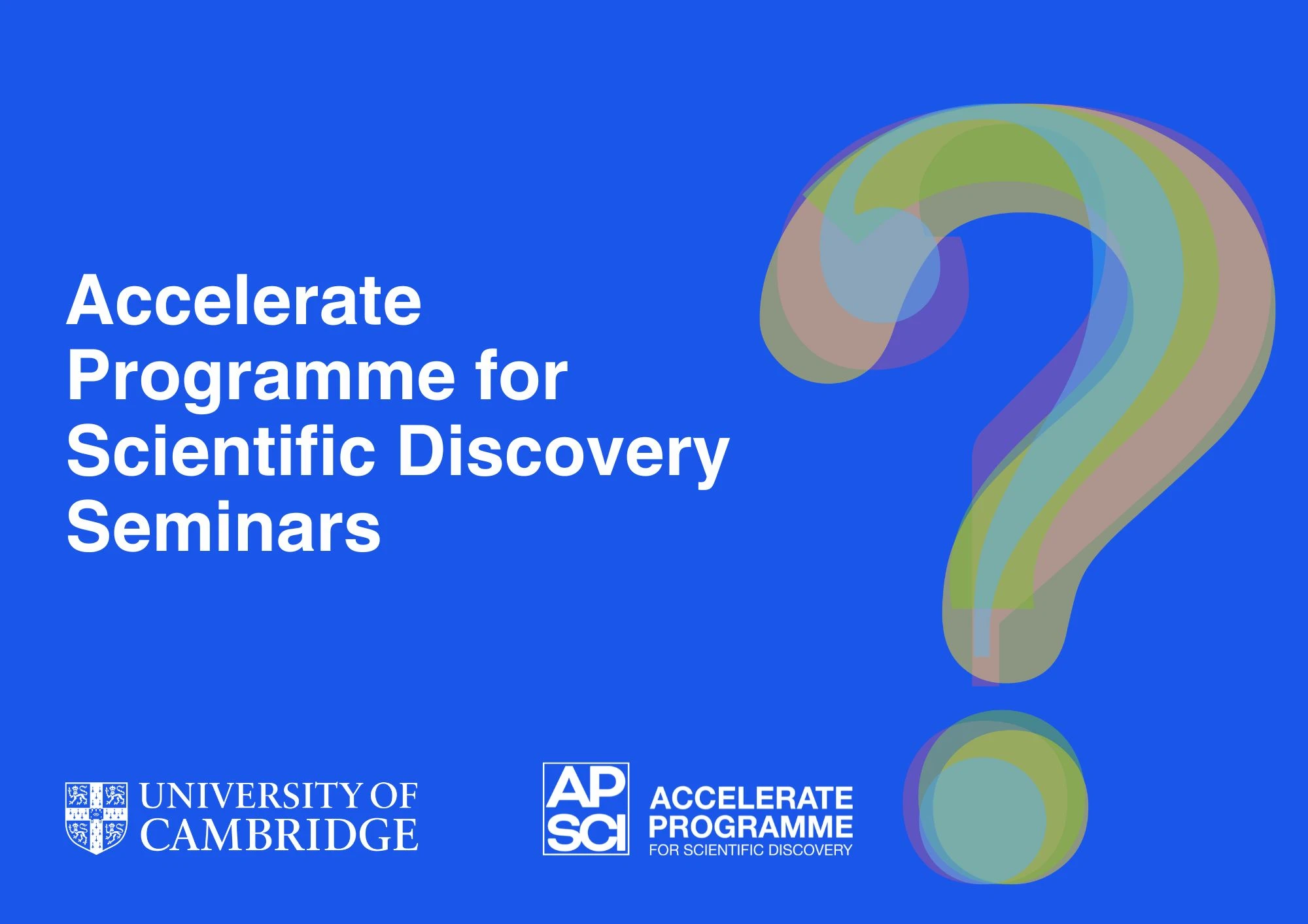 Accelerate lunchtime seminar series logo