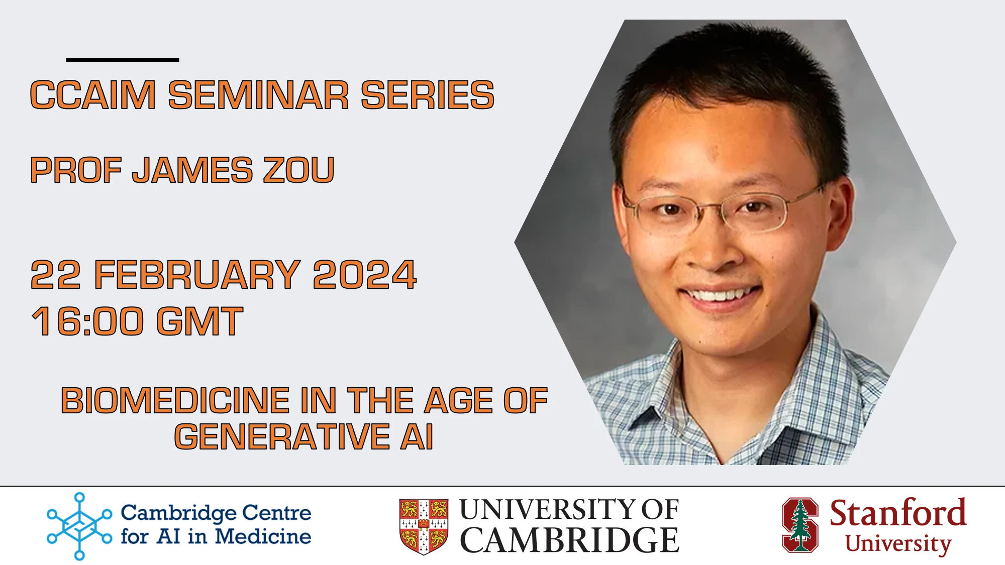 Biomedicine in the age of generative AI logo