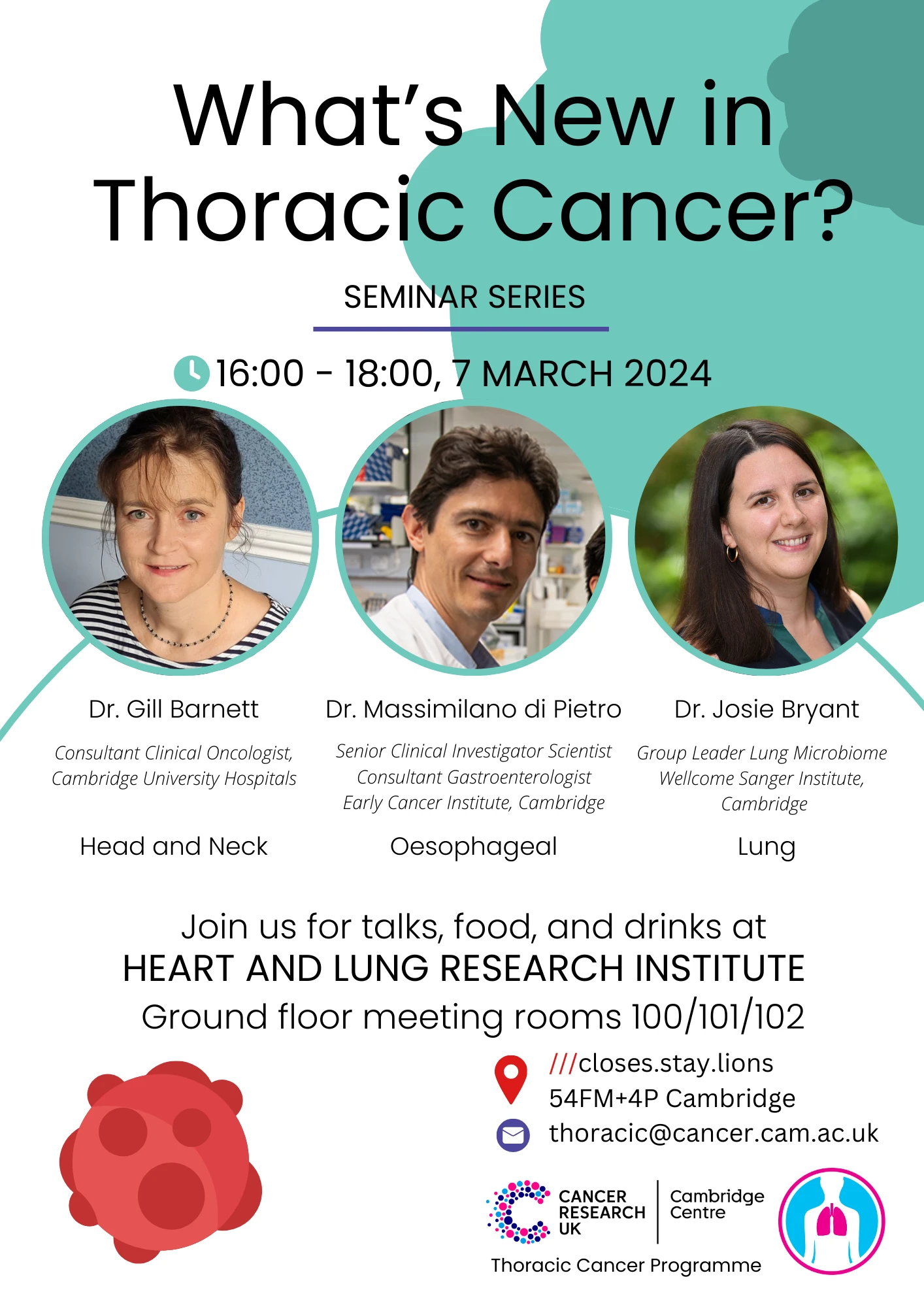 What's New in Thoracic Cancer? logo