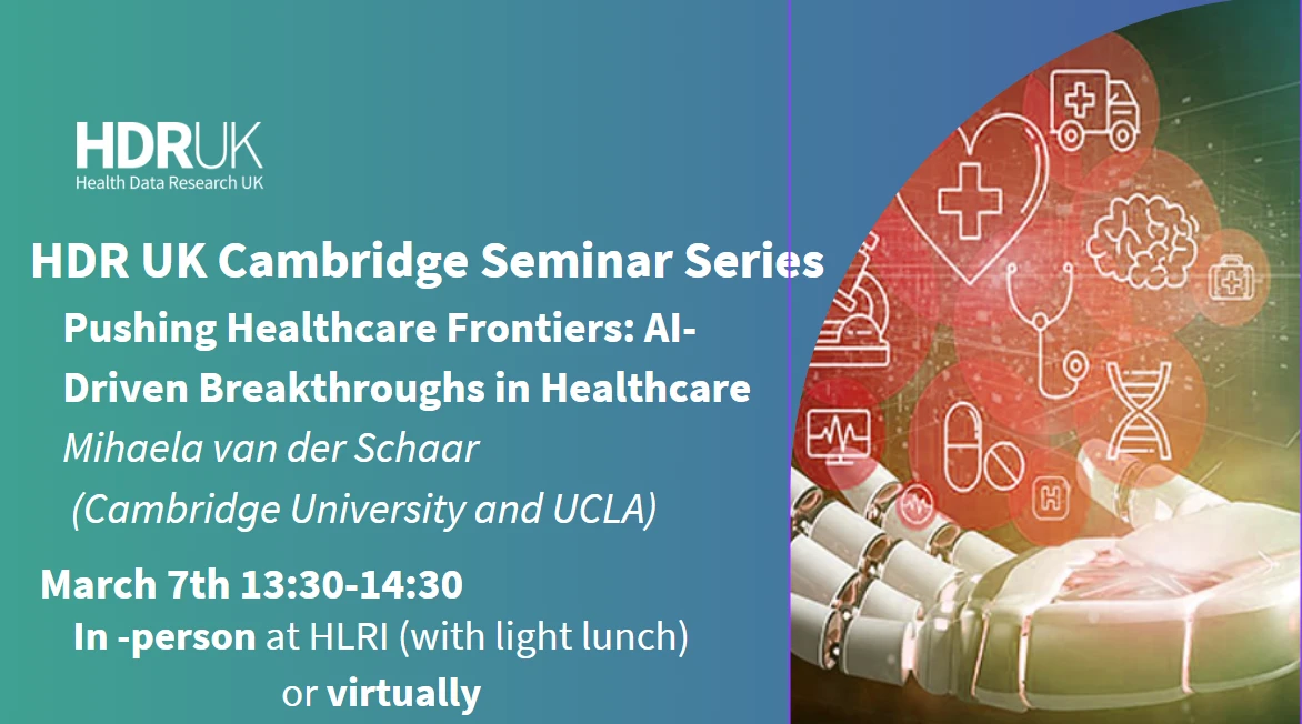 Pushing Healthcare Frontiers: AI-Driven Breakthroughs in Healthcare logo