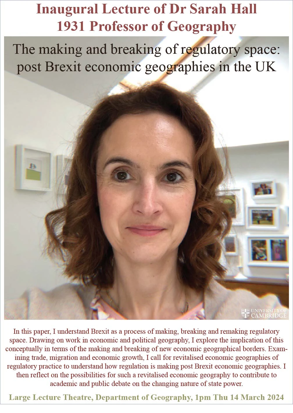 The making and breaking of regulatory space: post Brexit economic geographies in the UK logo