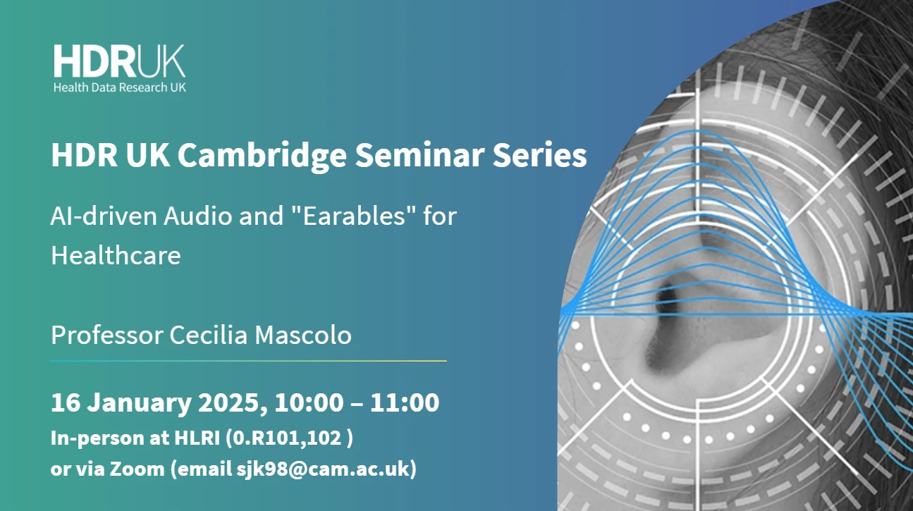 AI-driven Audio and "Earables" for Healthcare logo