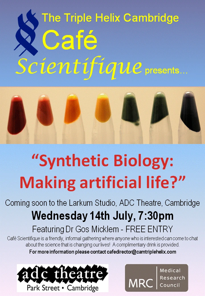 Synthetic Biology: Making Artificial Life? logo