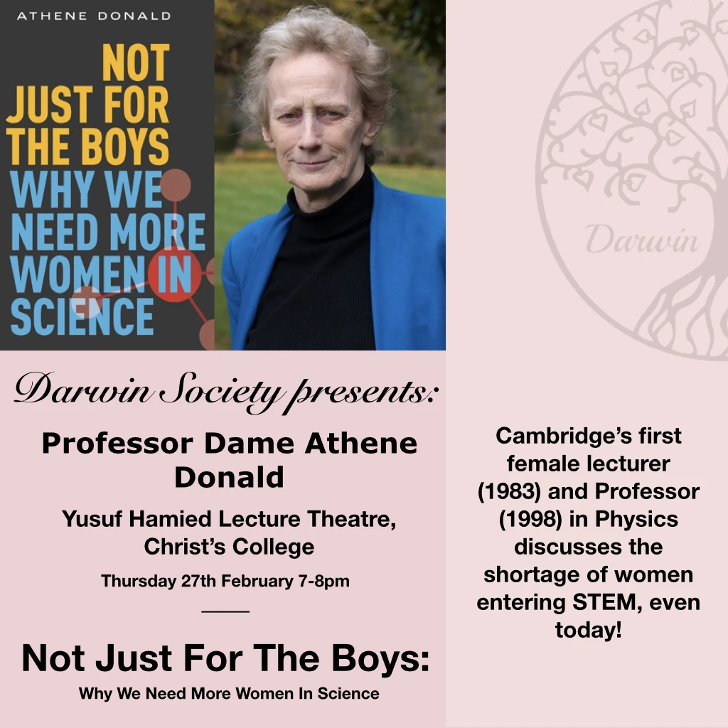 Not Just For The Boys: Why We Need More Women In Science logo