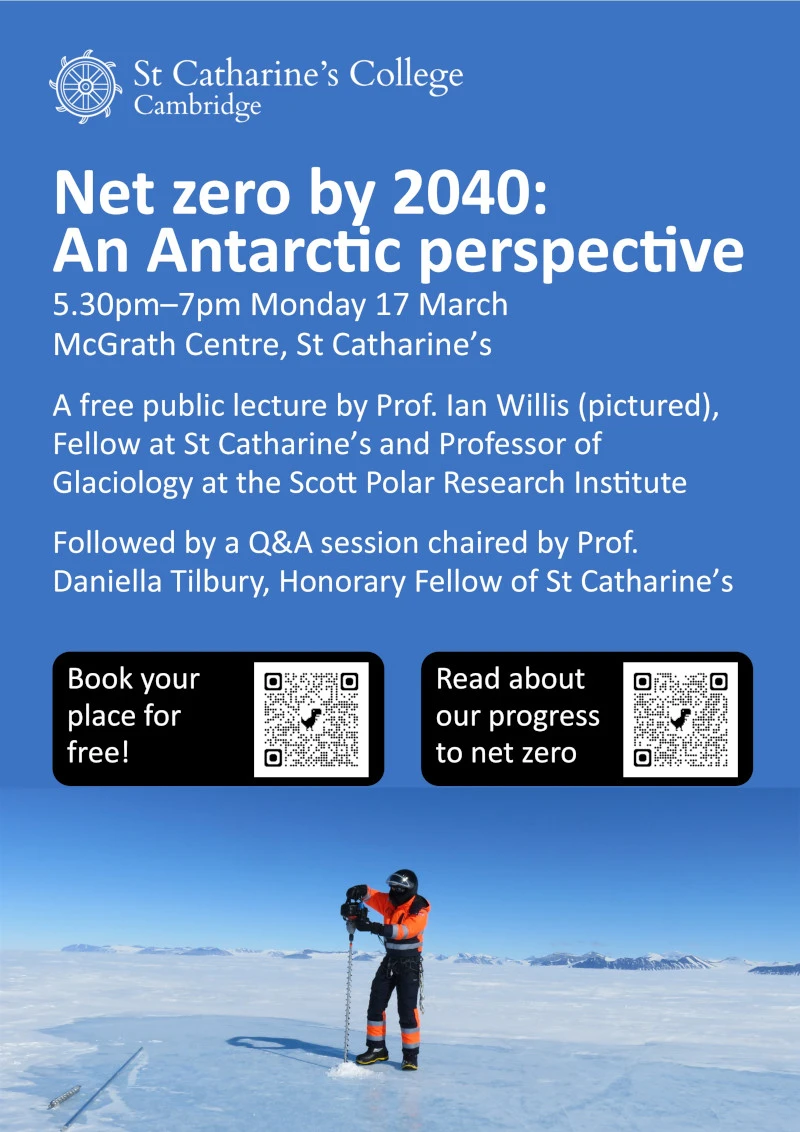 Net zero by 2040: an Antarctic perspective logo