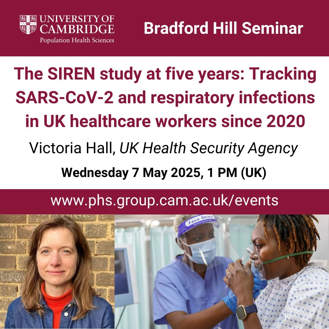 The SIREN study at five years: Tracking SARS-CoV-2 and respiratory infections in UK healthcare workers since 2020 logo